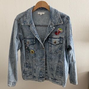 Honey Punch Light Blue Denim Jacket
